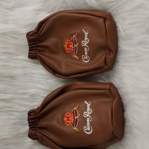 Crown royale football bottle bags